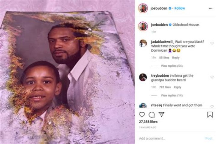 ‘Lex Is Ur Twin Not Cyn’s’: Joe Budden Fans Stunned By How Much 2-Year-Old Son Looks Like Him In His Childhood Photo