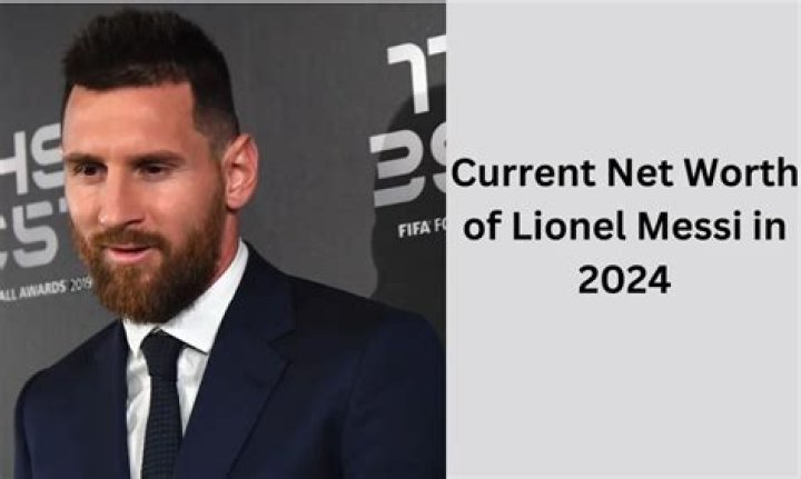 Lionel Messi Net Worth 2024