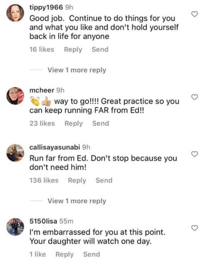 Liz Woods is begged by 90 Day Fiance fans to ‘run’ from Big Ed as she shares accomplishment