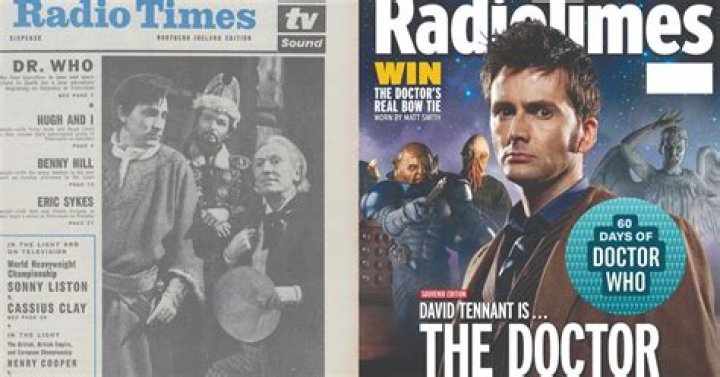 Look back on 60 years of Doctor Who in Radio Times covers