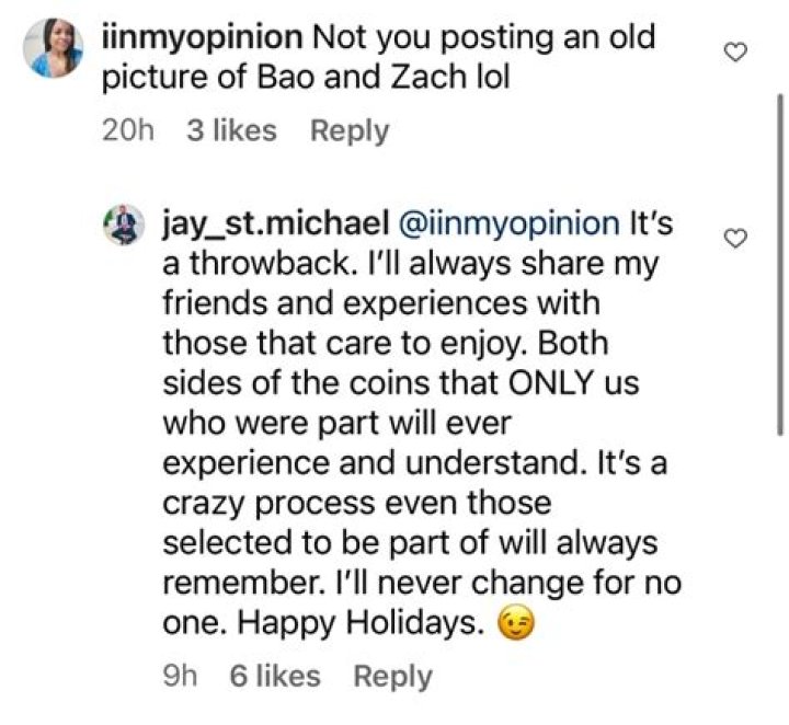 MAFS: Jose gets called out for posting photo of former couple Bao and Zack