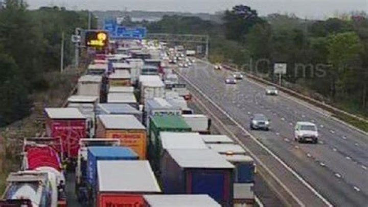 Man found dead on M6 near Coventry - as drivers become stuck in 10-MILE queues after police close motorway