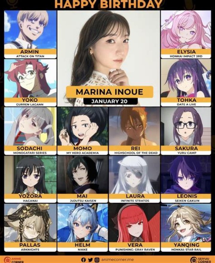Marina Inoue: The Multifaceted Voice Behind Iconic Characters