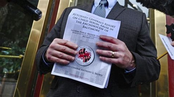 Maryland AG accuses Baltimore’s Catholic Church of widespread sexual abuse 