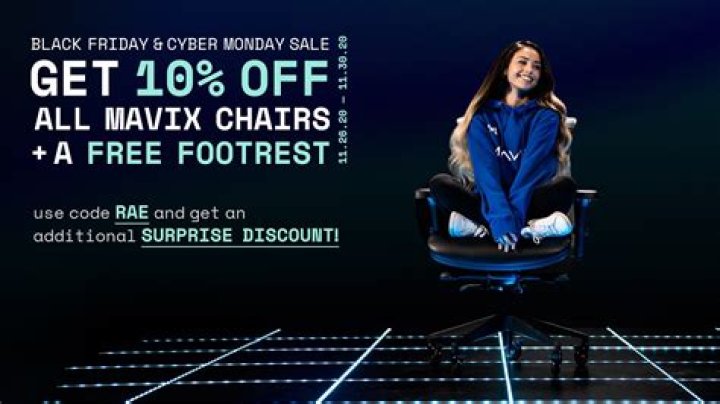 Mavix Reveals Special Edition Valkyrae Gaming Chair