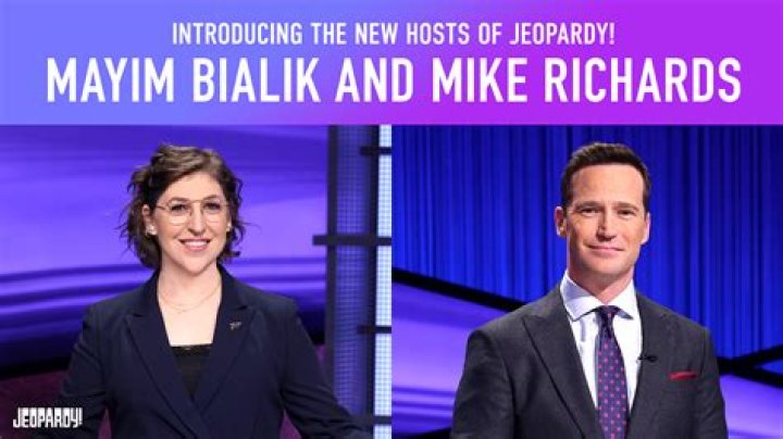 Mayim Bialik and Mike Richards Will Be New Hosts of Jeopardy!