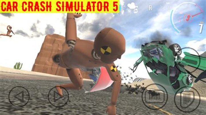 Mega Car Crash Simulator MOD APK (Free Shopping) 1.8