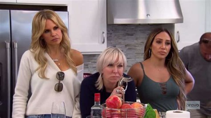 Melissa Gorga rocks shorts and stilettos filming Season 13 with her RHONJ besties