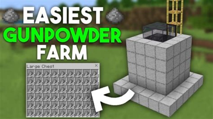 Minecraft: What Block is Made of Gunpowder and Sand?