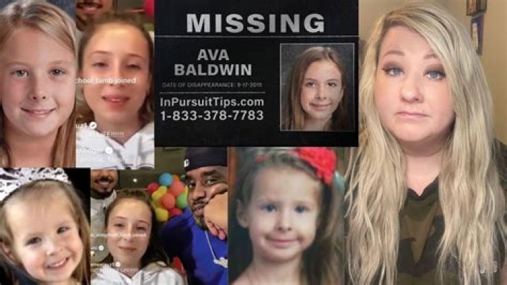 Missing Ava Baldwin—was she discovered? Where is Kathryn Baldwin, her mother, at this time?