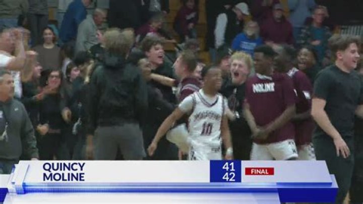 Moline beats Quincy in last second 42-41 thriller