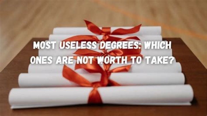 Most Useless Degrees - AskMen