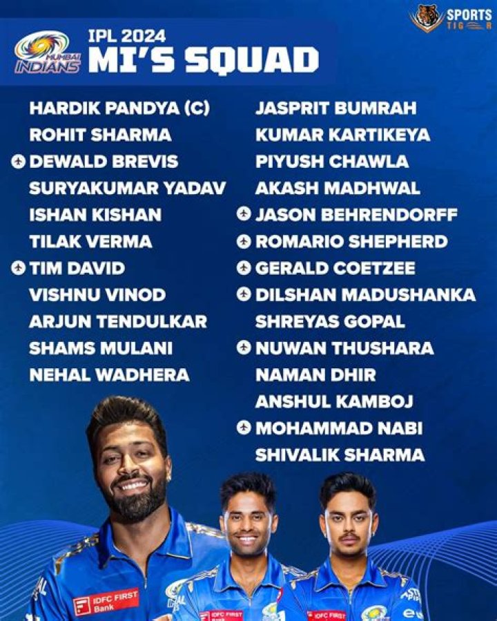 Mumbai Indians Sponsors List 2023: MI Sponsors, Official, Principal, Associate and More