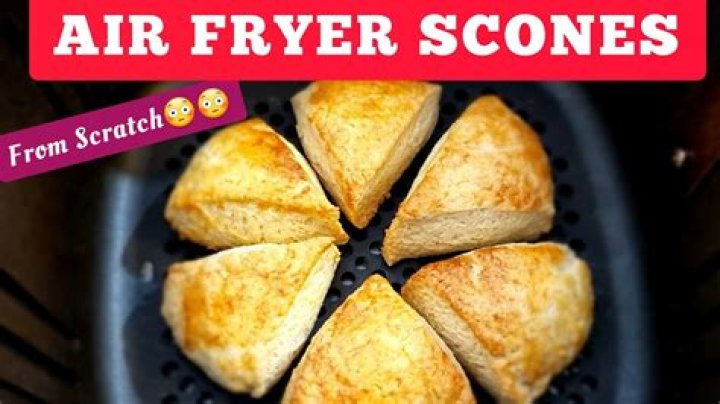 My Air Fryer scone recipe always goes down a storm - you only need three ingredients