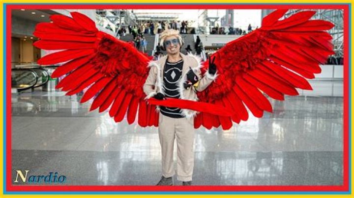 My Hero Academia Hawks Cosplay Makes His Impossible Wings a Reality