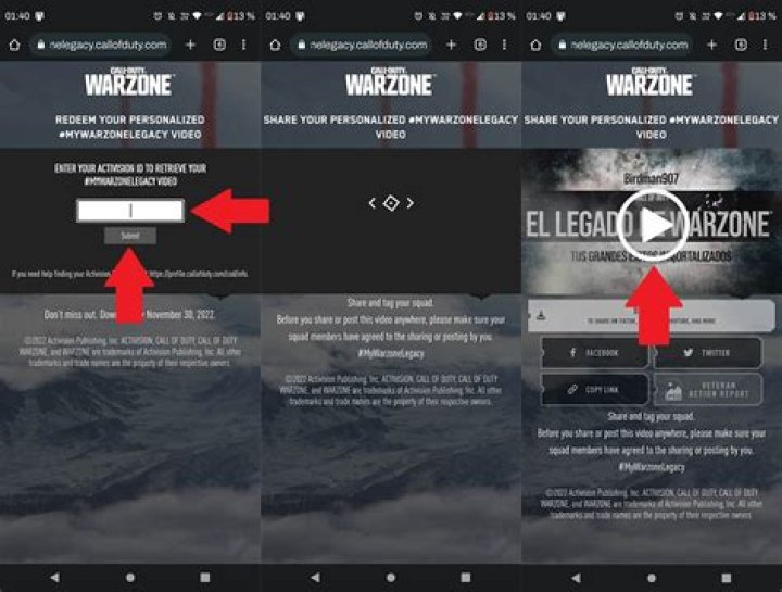 My Warzone Legacy | How to see your stats video, and fix it