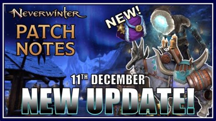 Neverwinter Update 10.00 Patch Notes