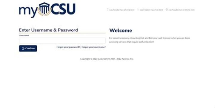 New: CSUSM Student Portal Login