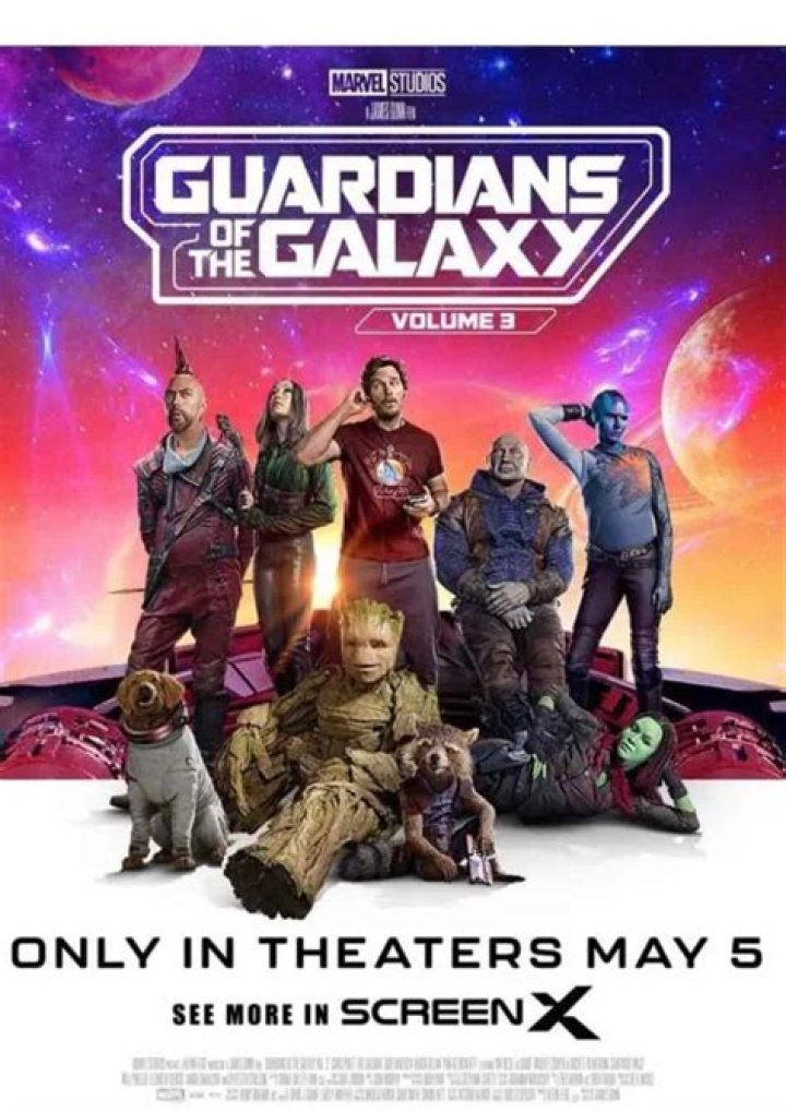 New Guardians of the Galaxy Vol. 3 Poster Released