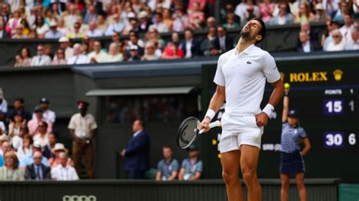 Novak Djokovic handed record fine for gesture during Wimbledon final defeat to Carlos Alcaraz