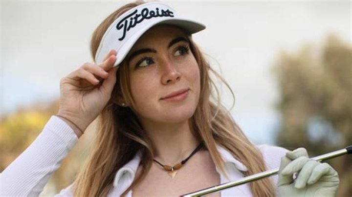 Paige Spiranac rival shows off outrageous golf outfit and claims she’s ‘good enough to eat’