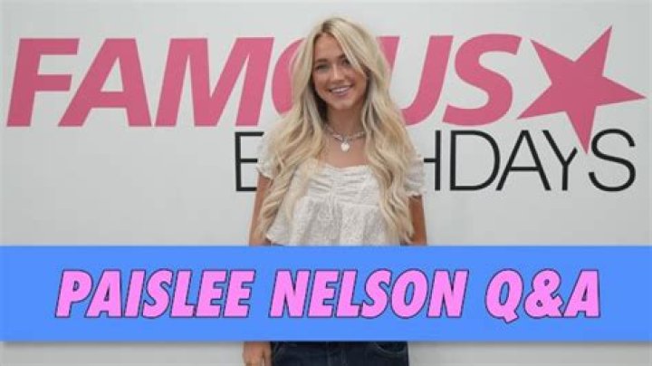 Paislee Jaine Nelson (YouTube Star) Wiki, Biography, Age, Boyfriend, Family, Facts, and Many More