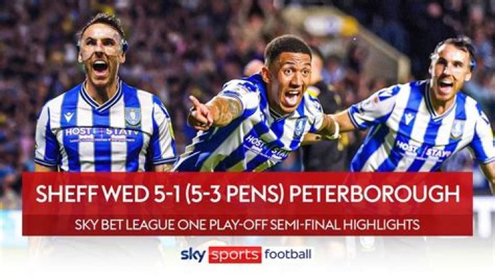 Peterborough v Sheffield Wednesday League One play-off kick-off time, TV channel, live stream