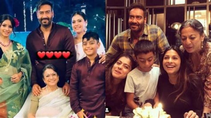 PIC: Kajol has a quirky birthday wish for mother-in-law; Ajay Devgn says her 'love is irreplaceable'