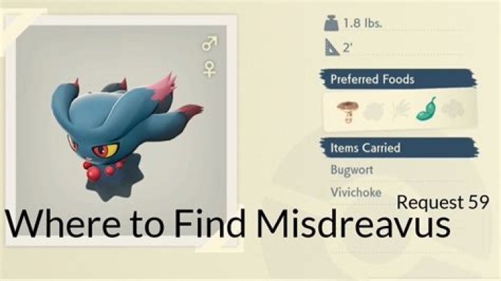 Pokémon Legends: Arceus - Where to Find Misdreavus