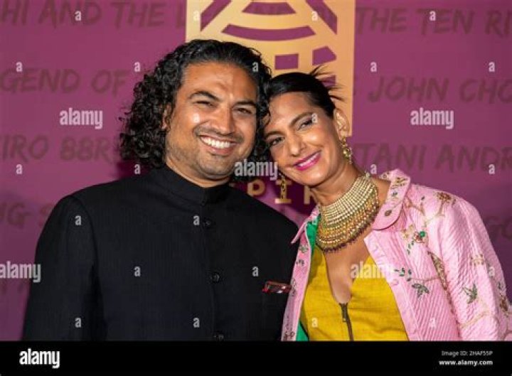 Poorna Jagannathan: Husband Azad Oommen & Her Son Anav Oommen