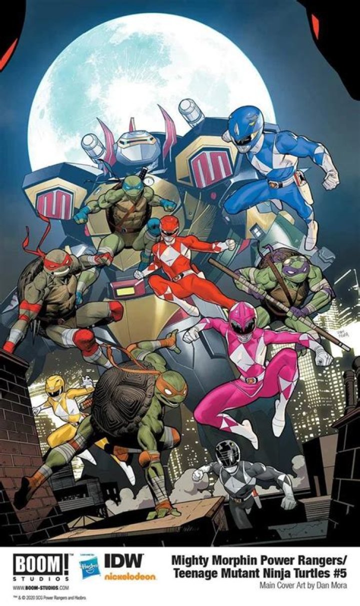 Power Rangers Ninja Turtles Reveals Turtle Megazord First Look (Exclusive)