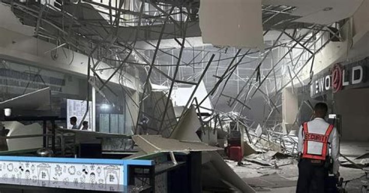 Powerful earthquake shakes southern Philippines, causing ceilings to fall at malls