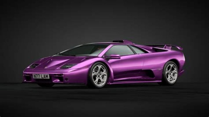 Purple Lamborghini Diablo from Jay Kay's Cosmic Girl music video up for sale for £550,000