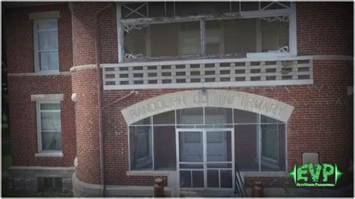 Randolph County Infirmary/Asylum on Kindred Spirits: Chip Coffey investigates Etched in Evil’s haunted building