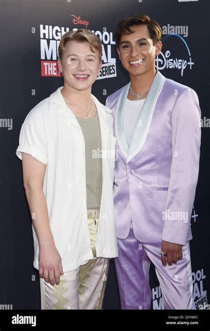 Relationship information for Joe Serafini and Frankie A. Rodriguez, the couple from High School Musical