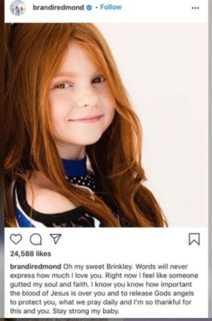 RHOD star Brandi Redmond ‘thankful’ after daughter Brinkley survived fatal car accident