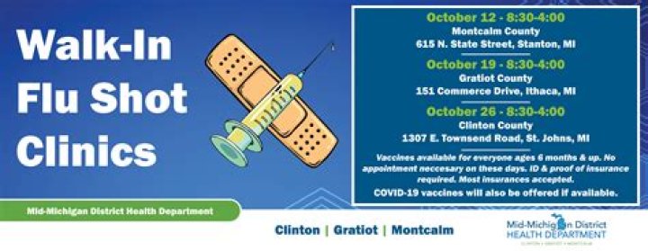RICHD holding walk-in flu vaccination clinics in October