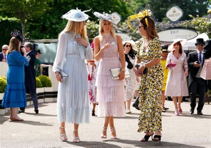 Royal Ascot Ladies' Day kicks off in style with colour-popping dresses and show-stopping hats
