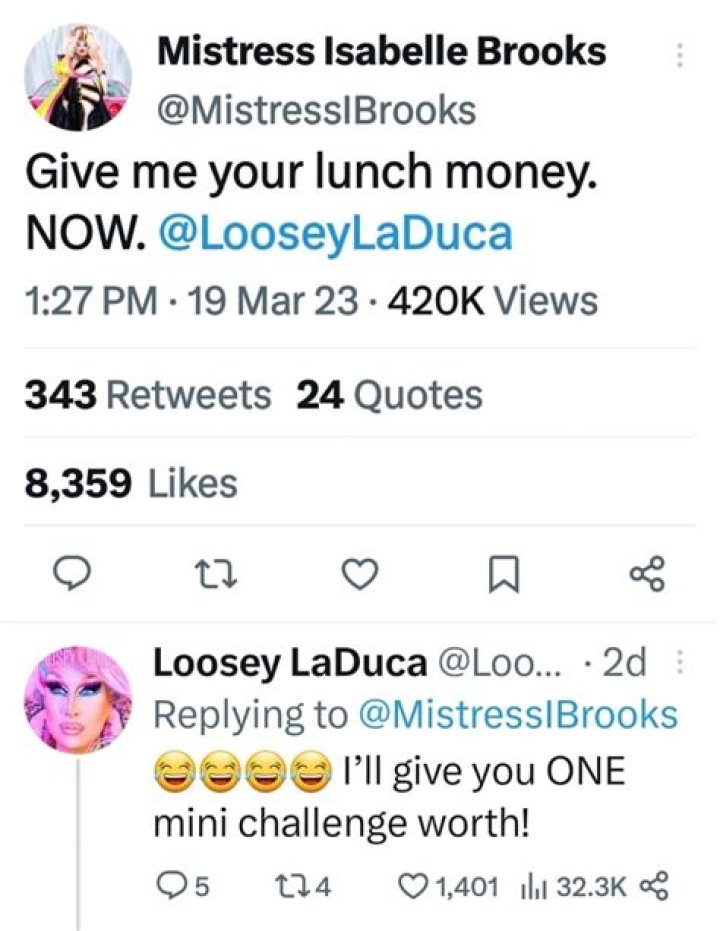 RuPaul’s Drag Race: Mistress Isabelle Brooks slammed by Loosey LaDuca fans for ‘bullying’