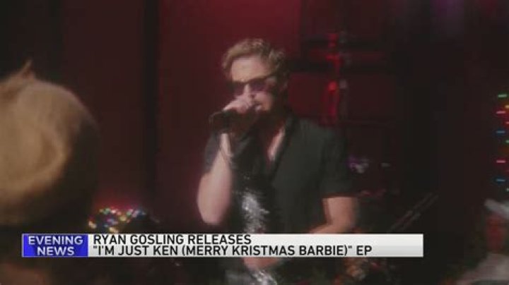 Ryan Gosling reimagines his ‘Barbie’ power ballad ‘I’m Just Ken’ for Christmas, shares new EP