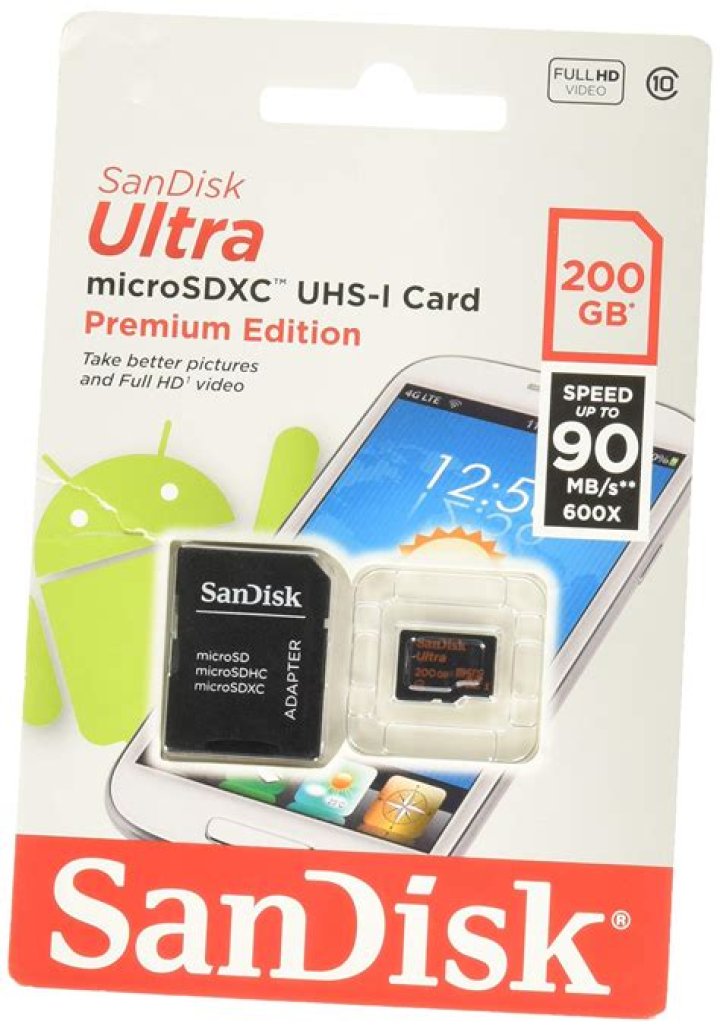 Sandisk Releases 200GB Micro SD Card