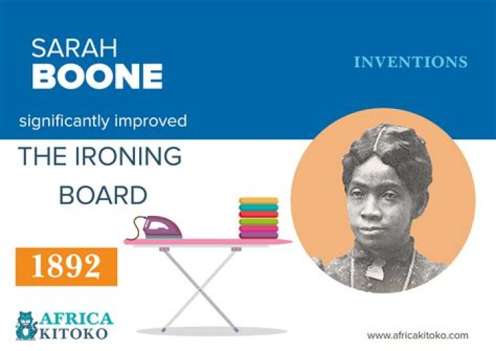 Sarah Boone - Invention, Ironing Board & Facts