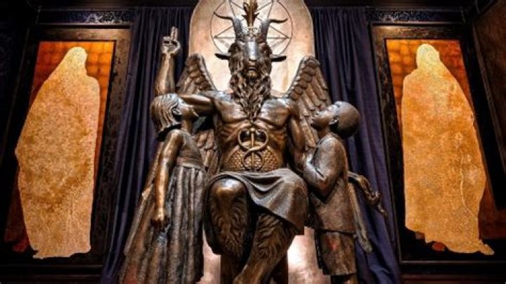 Satanic Temple statue beheaded; DeSantis to help suspect