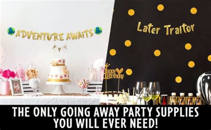 Say Goodbye in Style: 49 Creative Going Away Party Ideas