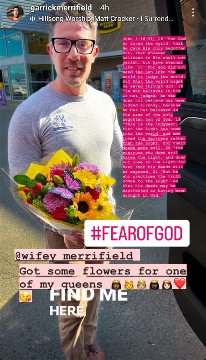 Seeking Sister Wife star Garrick Merrifield hints at having five wives in recent photo