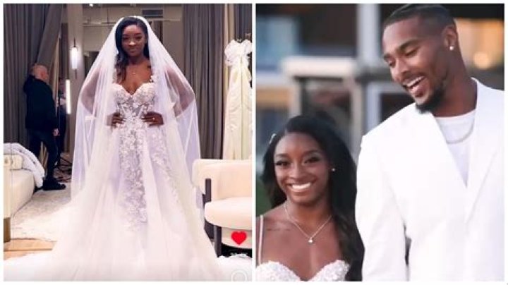 ‘She Had to Show Y’all She Can Spend Money’: Fans Defend Simone Biles’ Destination Wedding Photos Following Criticism of Her Courthouse Wedding Dress and Hair