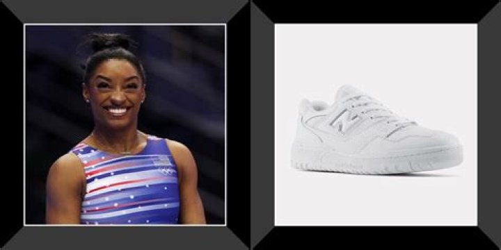 Simone Biles Sports Crisp New Balance Sneakers Ahead of Olympics — Shop Them Now