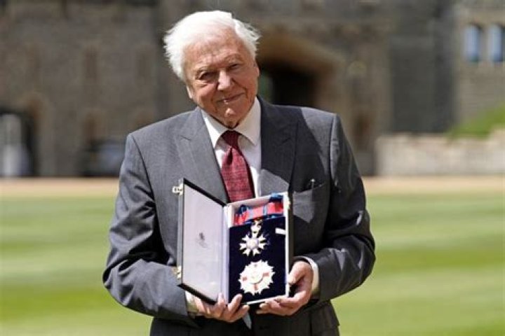 Sir David Attenborough awarded second knighthood