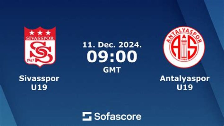 Sivasspor U19 - Squad statistics