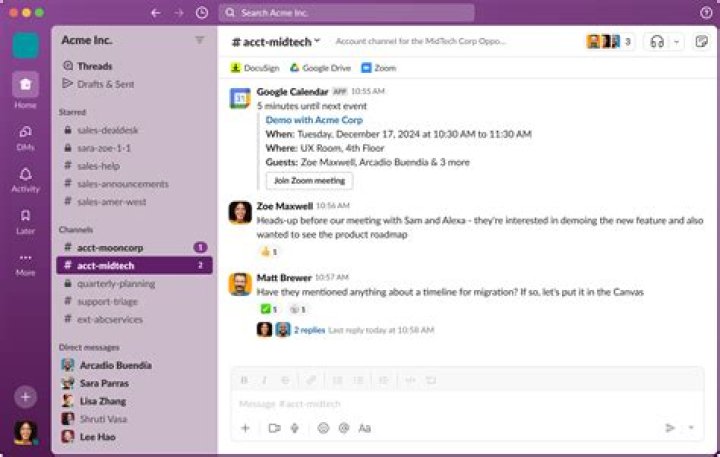 Slack for desktop and web gets a dark modehere’s how to enable it